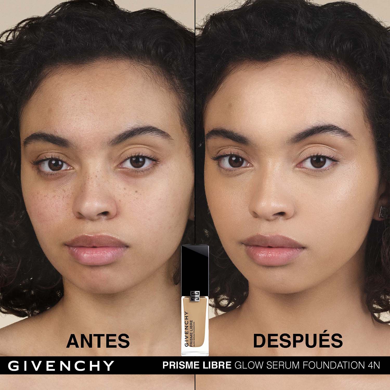 PRISME LIBRE GLOW SERUM FOUNDATION. BASE DE MAQUILLAJE EN SUERO QUE MEJORA LA PIEL, LUMINOSIDAD 24H E HIDRATACIÓN 48 H (BASE DE MAQUILLAJE EN SUERO)